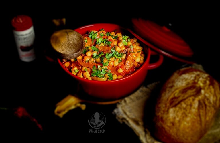 Chickpea, chilli and chorizo stew