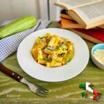 Pasta con zucchine e pancetta – makaron z boczkiem i cukinią